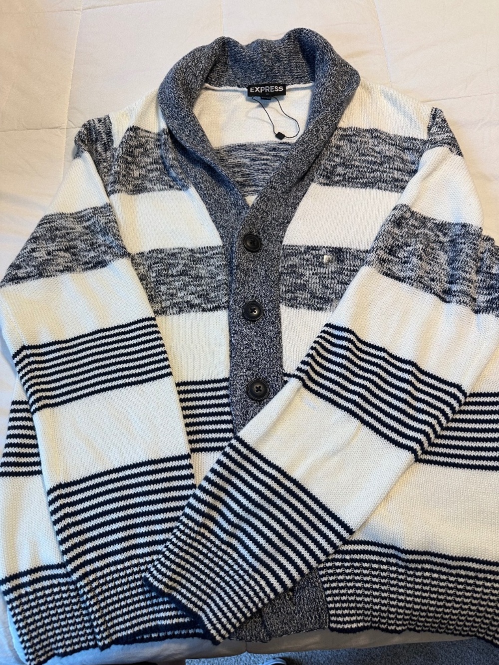 Men cardigan sweater